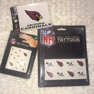NFL Arizona Cardinals Tattoos and Static Bundle